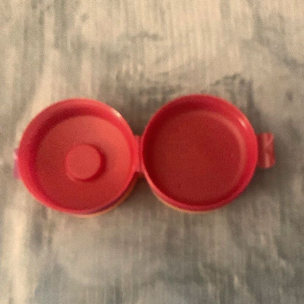 Vintage Tupperware Bagel / Donut Keepers – Set of 3 (Red, Yellow, Purple)